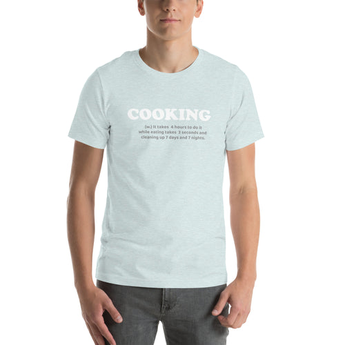 Cooking Unisex t-shirt